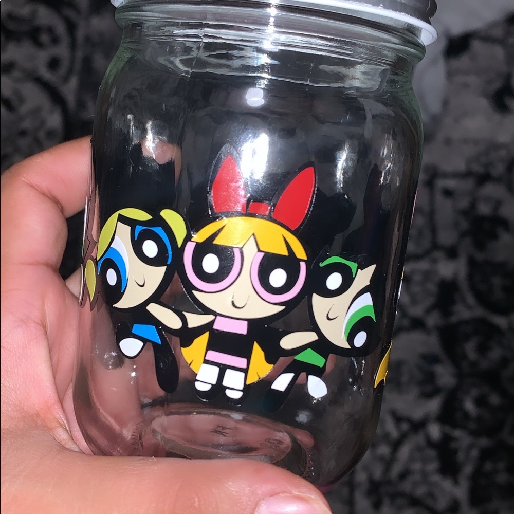Powerpuff girl custom jar